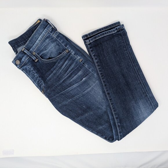 Citizens of Humanity Emerson Slim Boyfriend Jeans Women’s 24 Blue Premium Denim - Picture 3 of 11